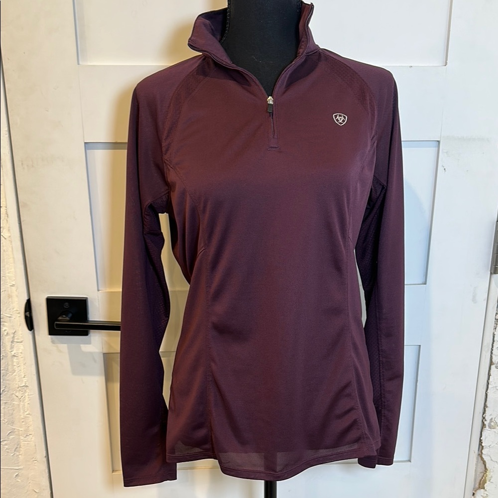Ariat Purple Sunshirt Zip Medium
